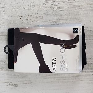 Apt. 9 black fashion tight textured pattern Size Small (100-135 lbs) NEW